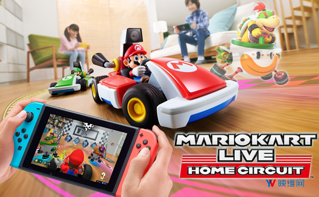 任天堂发布switch实体赛车ar游戏 Mario Kart Live Home Circuit 映维网资讯