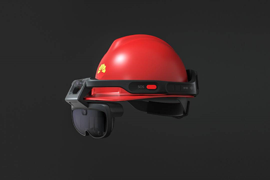 昆仑数智联合Rokid推出全球首款5G防爆AR智能头盔插图1