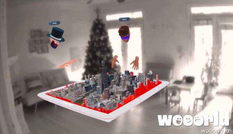 VR版“谷歌地球”《Wooorld》展示基于Quest MR的透视效果
