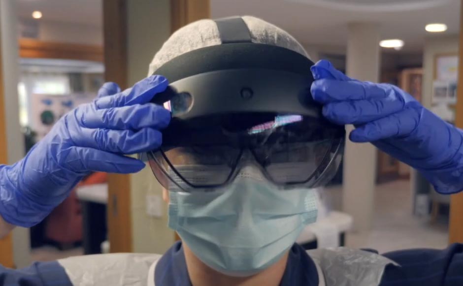 英国肯德尔疗养院采用HoloLens 2为老人提供健康护理工作
