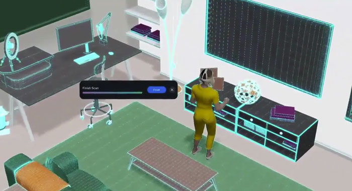 Quest 3将提供空间物体扫描识别的智能安全防护系统