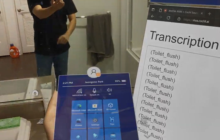 为聋人“恢复听力”，Cochl用HoloLens 2+英伟达Riva可视化声音