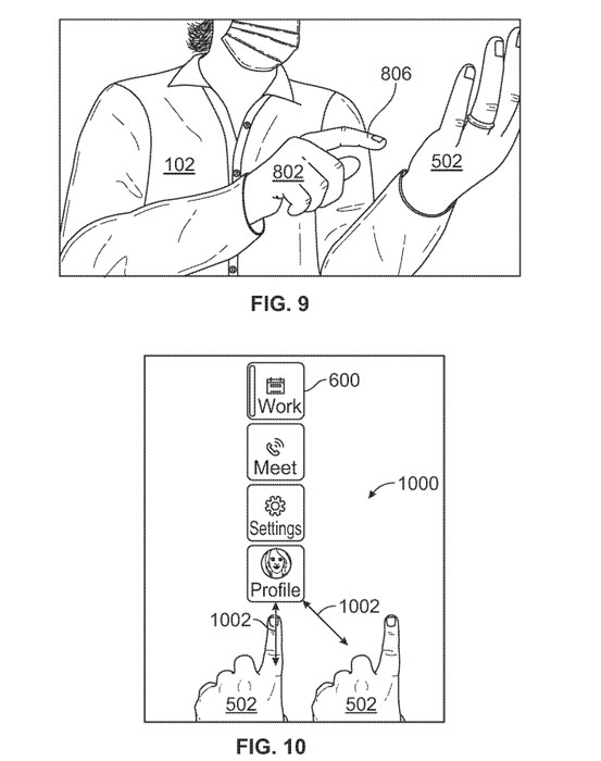 微软AR/MR专利分享通过手势+眼睛注视确定用户交互意图