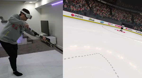 美国冰球联盟NHL与Sense Arena合作，带来官方VR冰球训练平台